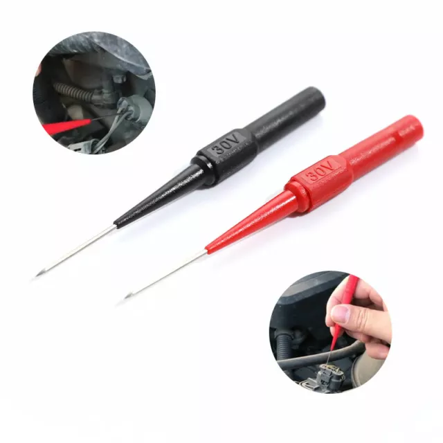 Insulation Piercing Needle Non-destructive Multimeter Test Probe For Banana P.''