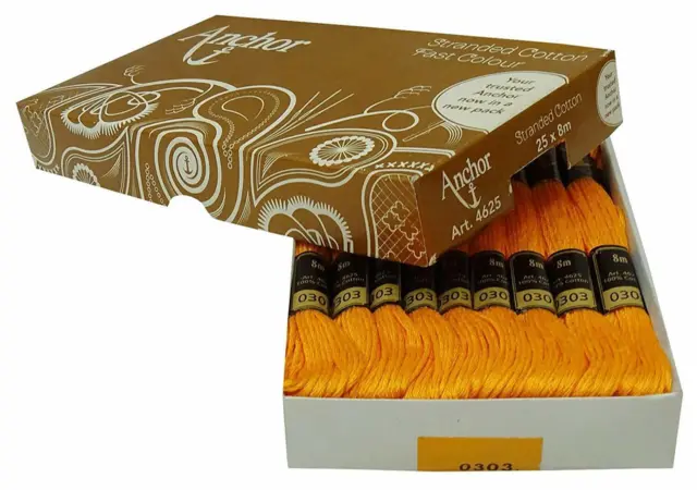 DMC 6-Strand Embroidery Cotton 8.7yd - Yellow Plum - 117-18 - Bundle of 3  Skeins