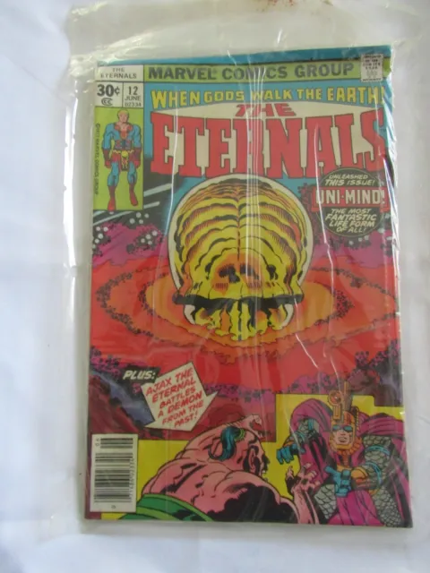 Marvel Comics - The Eternals - Uni-Mind! - No 12 - June 1977