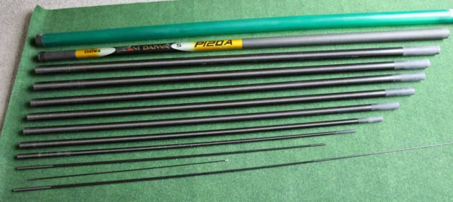 Team Daiwa P120A 12 Metre Pole - 2 Tops