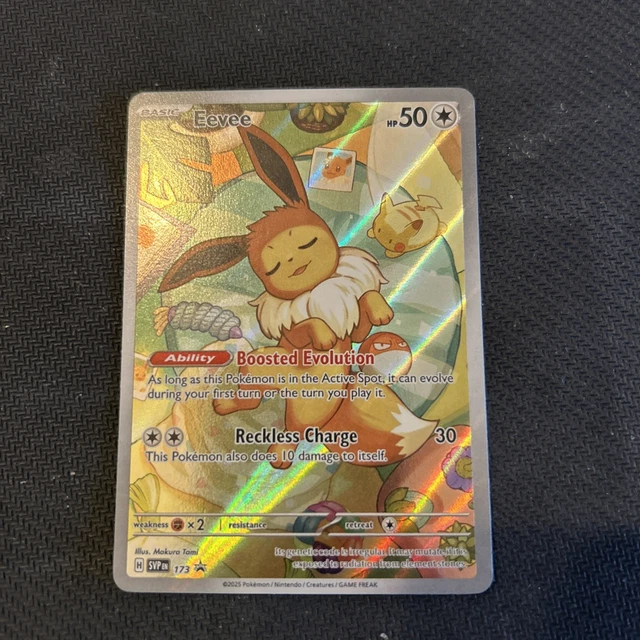 EEVEE SVP173 SEALED Prismatic Evolutions ETB Promo Pokemon Card