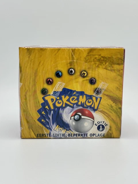 how many booster boxes are in a case 1999 Pokemon 1st First Edition Base Set Booster Pack main image 1