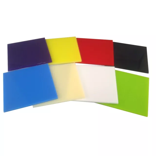 3mm A3 Coloured Perspex® Acrylic Sheets / Various Colours + Custom Sizes