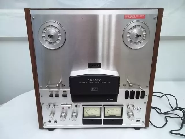 SONY TC-755 REEL-REEL - Closed Loop Dual Capstan - PARTS / REPAIR