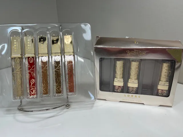 New LORAC Disney Beauty and the Beast  Lipstick Lipgloss Collection