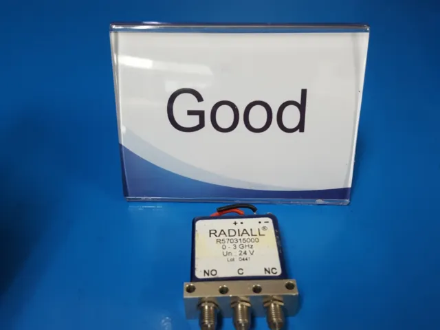 Radiall_R570315000: RF COAXIAL SWITCH 3GHz / 24V (8)