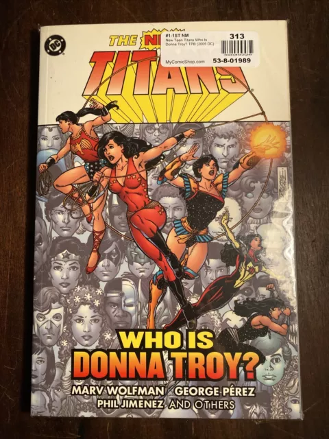 The New Teen Titans : Who Is Donna Troy? TPB DC Comics HTF Combine Shipping