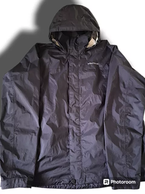 MARMOT RAIN COAT Men's XL BLACK Style# 41500 PreCip Eco Jacket Nylon ...