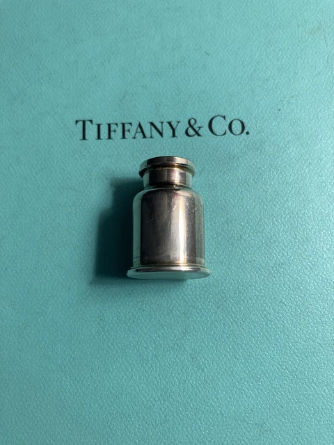 TIFFANY & CO. Makers sterling silver diary milk can pill box case