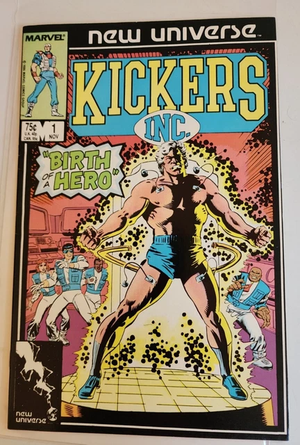 Marvel Comics: Kickers Inc. #1 November 1986 New Universe