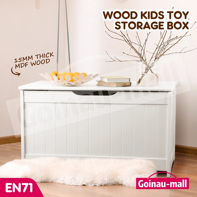 Kids Toy Storage Box Container Children Clothes Chest Cabinet Bench Organiser