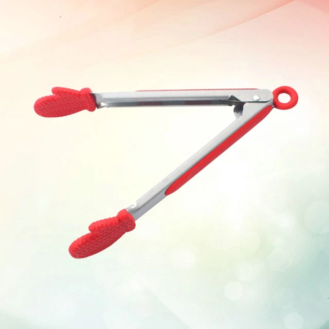 Fruit Tongs Household Tools Stainless Steel Grill Tongs Food Clip