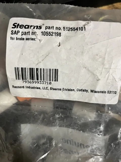 Stearns Brake Solenoid Kit 512554101