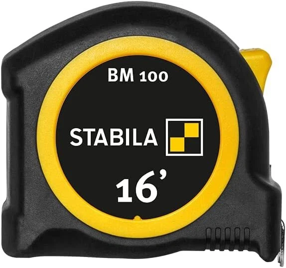 Stabila Tape Measure Bm 100, 16 Feet Inch