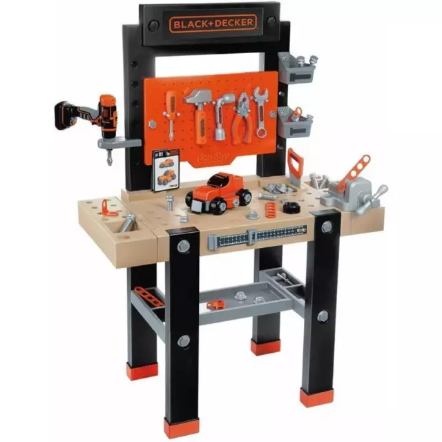 Smoby Black & Decker Mega Construction Centre Workbench Playset