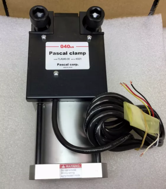 Pascal Tla040-30 040Kn Air Spring Clamp Ser No. 43221 New Condition No Box