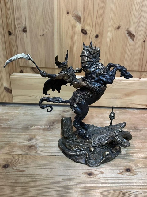 Knight Sculpture Bronze Figurine Nightmare's By Franklin Mint