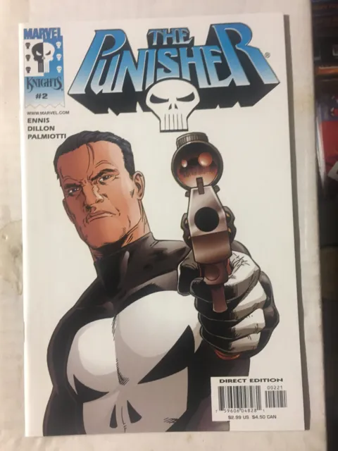 THE PUNISHER #2, Garth Ennis, Marvel Knights, Marvel Comics 5/2000 (k)