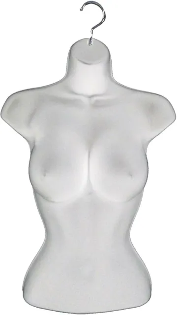 Only Hangers Female Hanging Form Big Bust- White