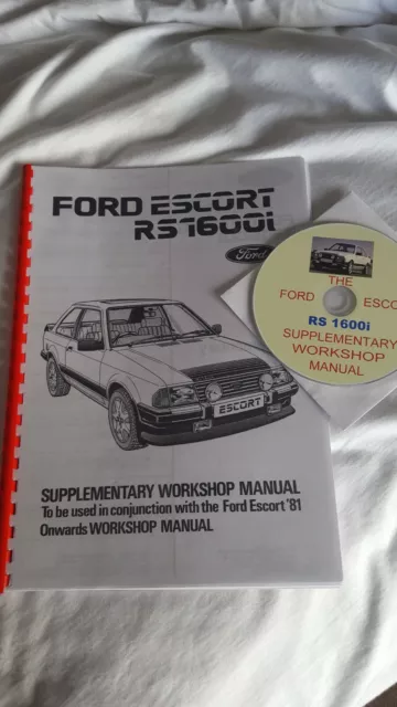 Rs1600I As Seen On ''Car Sos Ford Workshop Manual And Includes A Cd/Dvd