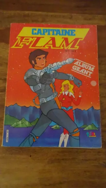 Bd Album Capitaine Flam N°1 Geant Tf1 Greantori 1983