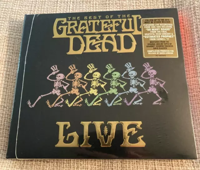 The Grateful Dead - "Best Of The Grateful Dead Live": 1969-1977 (New 2 CD SET)