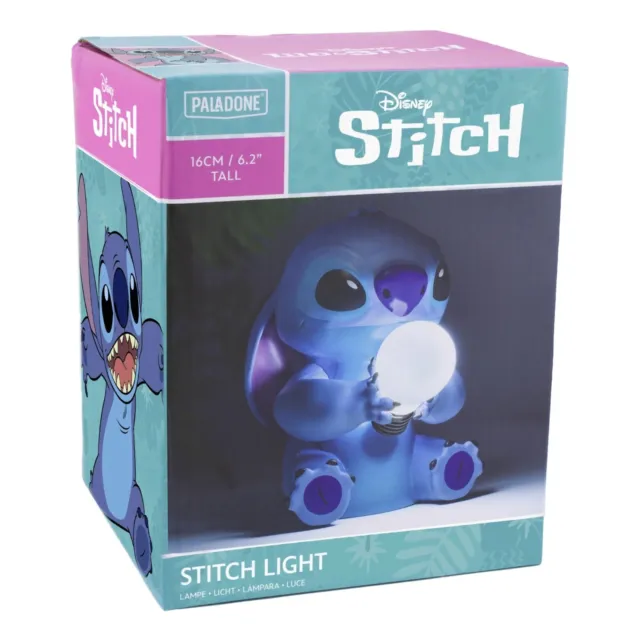 Disney Lilo & Stitch Experiment Prisoner Experiment 626 Stitch Lamp RARE  used