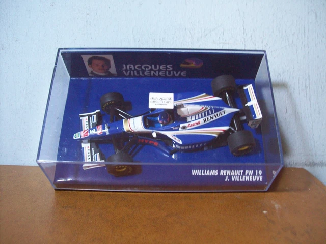 F1 Williams FW19 Renault 1997 – Jacques Villeneuve – 1/18 Minichamps – Neuf