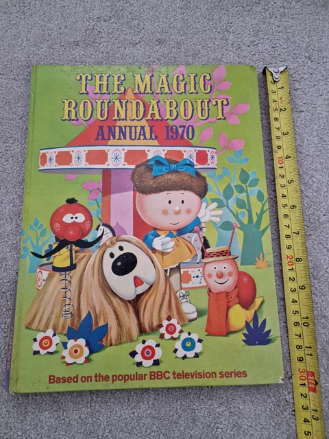 VINTAGE THE MAGIC Roundabout Annual 1970 £3.50 - PicClick UK