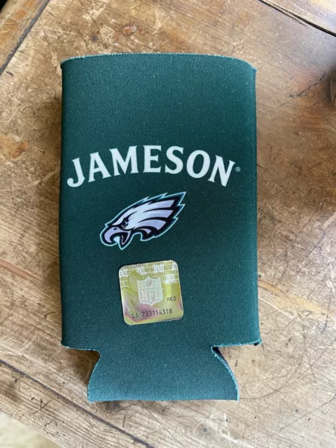 JAMESON / Irish Whiskey Philadelphia Eagles NFL Football Can Drink Coozie / NEW