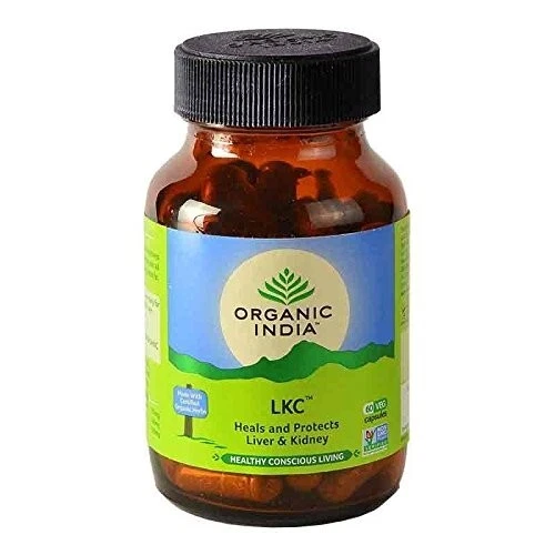 ORGANIC INDIA Liver-Kidney Care 60 Capsules - Heals and Protects Liver & Kidney