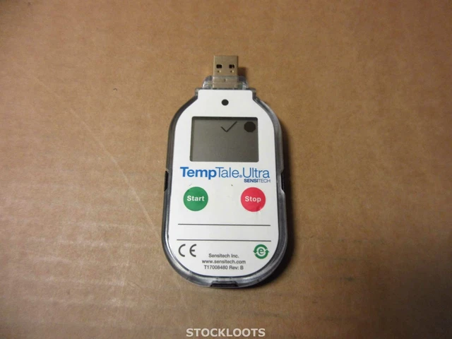 SENSITECH TEMPTALE ULTRA Conventional Temperature Monitor - WHITE COVER ...