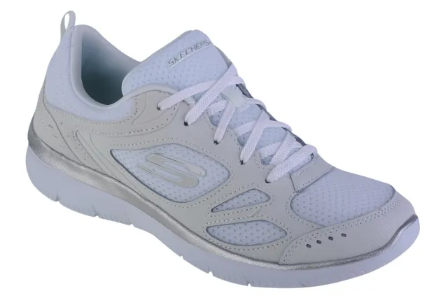 Sneaker Damen, Skechers Summits Suited, Weiß