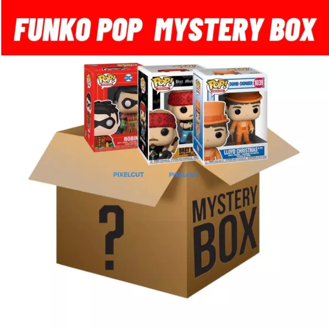 Funko Pop Mystery Box - Grail, Autographed, Exclusive, Chase, Vaulted, or Common