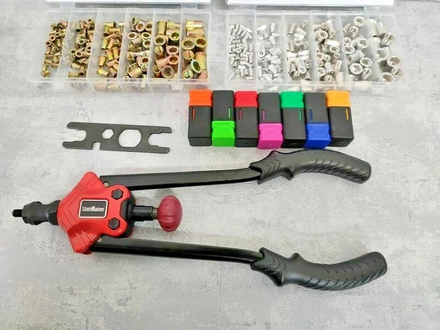 Pinza Filettata SEIWEI M6 - Set M3-M12 Per Rivetti E Applicazioni Pesanti