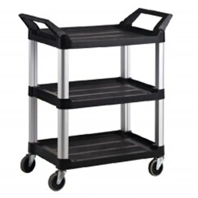 TRUST® Commercial 3 Tier Small Utility Service Cart