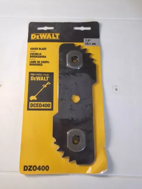 Hoja de borde de repuesto de acero DeWalt DZO400 7-1/2", se adapta a todos los bordes DEWALT