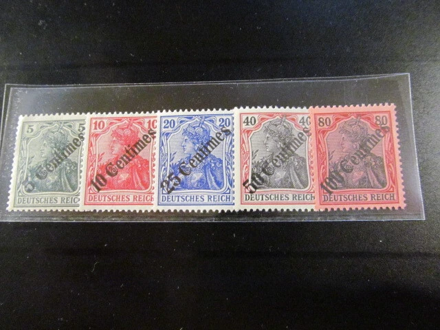 E7370) Dt Post Türkei** 48-52 kpl postfr/echt u tadellos, Mi 320