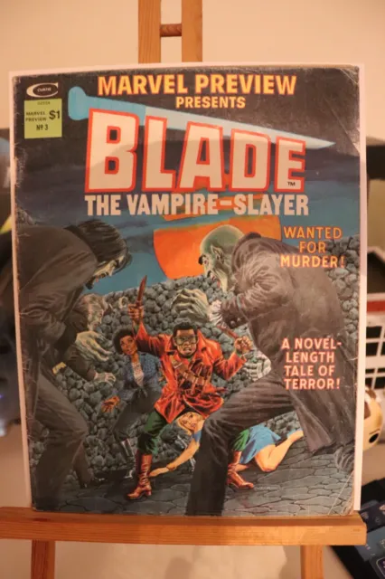 Marvel Marvel Preview Presents #3 Blade 1st appearance of Afari and Dai Thomas
