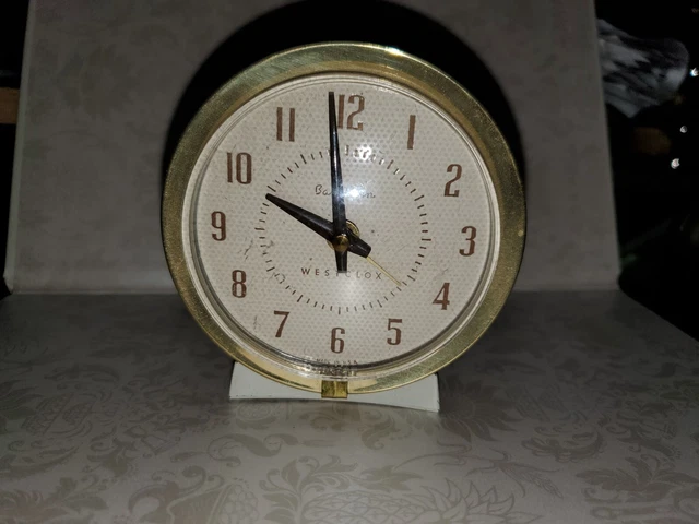 Vintage WESTCLOX Baby Ben Wind Up Alarm Clock