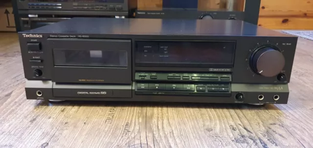 Technics Kassettendeck RS - B 555, gebraucht, schwarz, funktionstüchtig