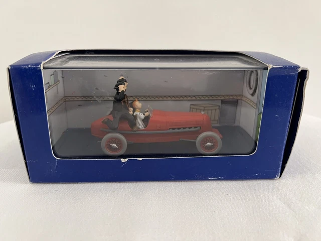 Tintinimaginatio - Image Voiture Tintin 1/12 - Le ide rouge des Cigares du Pharaon