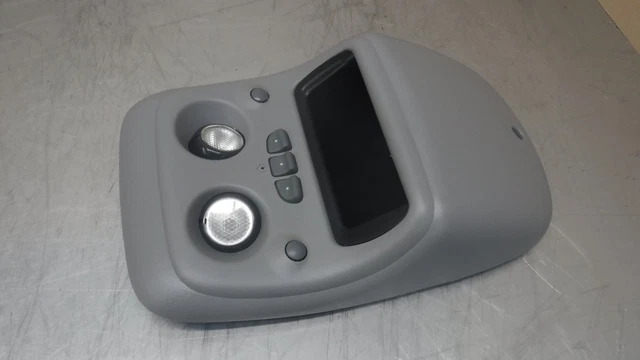 Chevy Silverado GMC Sierra Overhead Console With Map Light & Homelink – 99-06, Gray