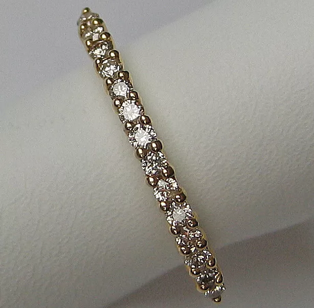 ♦️ Diamonds Brillanten in aus 14kt 585 Gold Ring mit Diamant Brillant ♦️♦️ 1726