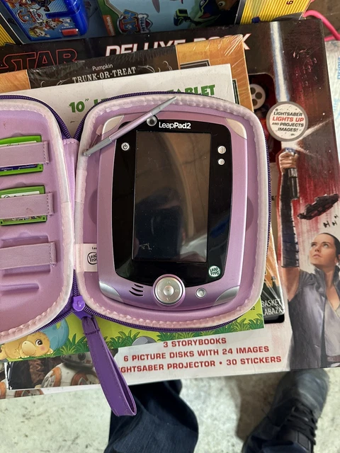 LeapFrog LeapPad2 Explorer Pink Tablet Stylus Working 4 games and case lot! LeapFrog LeapPad2 Explorer Pink Tablet Stylus Working 4 games and case lot!