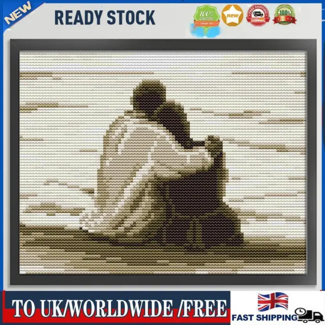 14CT Cross Stitch Embroidery Full DIY Character Cross Stitch Creative Home Decor