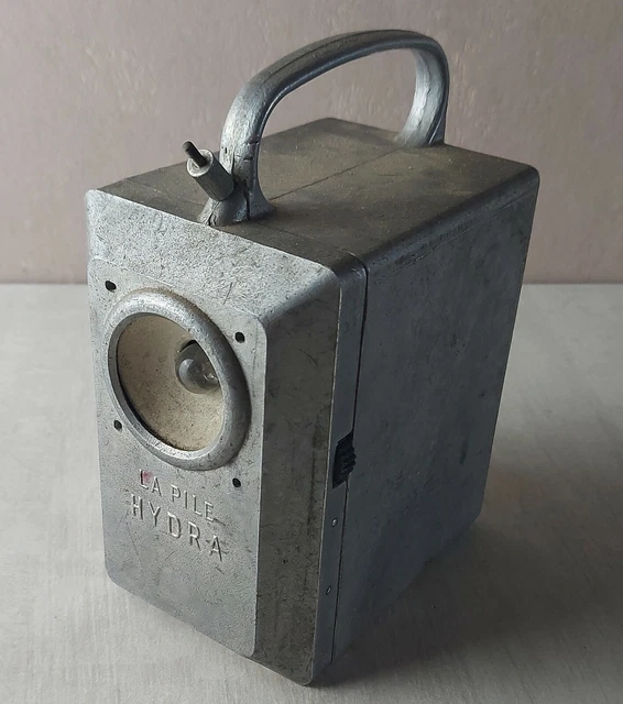 ANCIENNE LAMPE PORTATIVE / de poche, La pile hydra, vintage EUR 17,99 PicClick FR
