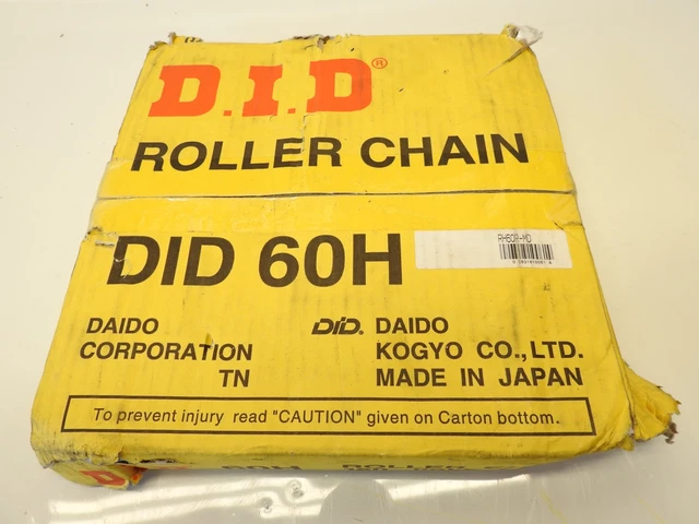 D.I.D RH60R-MD #60 Heavy Roller Chain