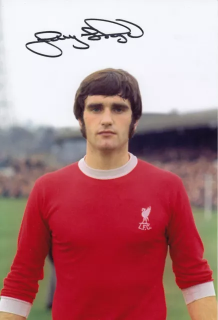 LARRY LLOYD signiertes Foto - NOTTINGHAM FOREST / LIVERPOOL - Vordruck