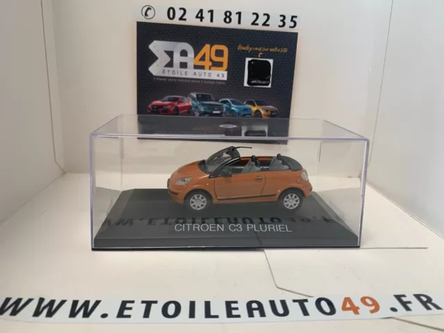 Citroën C3 Pluriel Orange 1/43